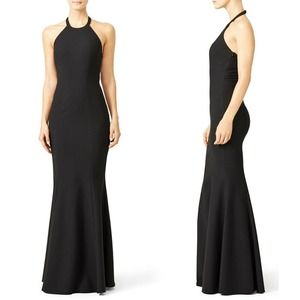 Elizabeth & James Sama Gown 6 Halter Sleeveless